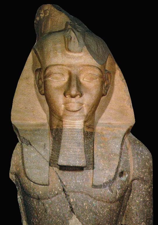 Buste de Ramsès II - le Jeune Memnon
