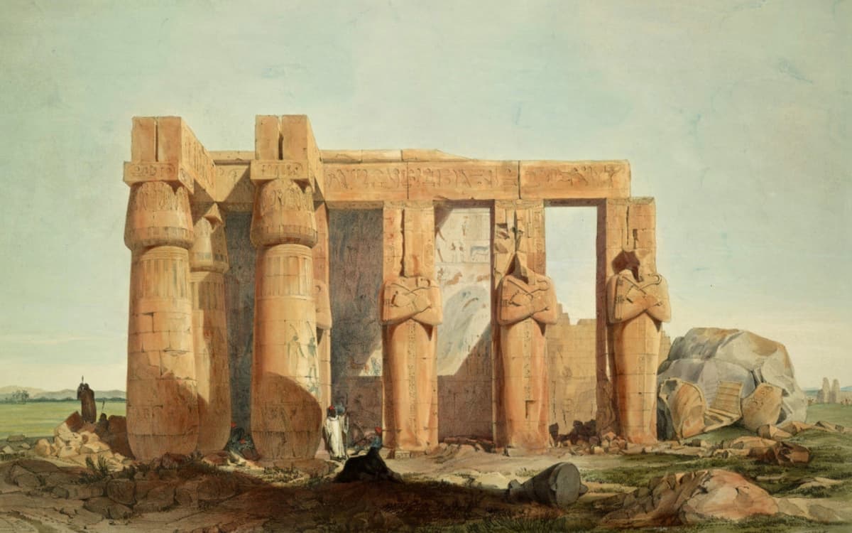 Le temple du Ramesseum